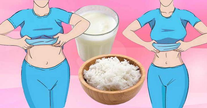 Slăbiți cu o dietă cu orez cu chefir